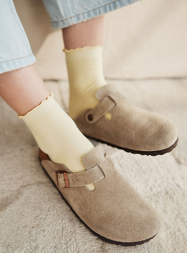Boston Soft Footbed Suede Clogs