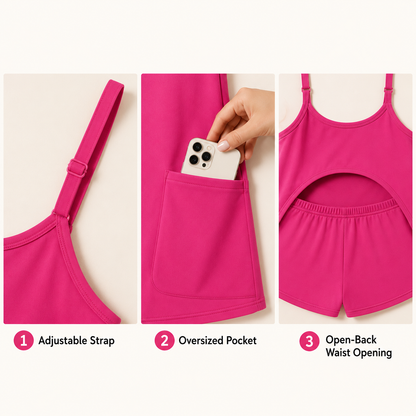 Athletic Sleeveless Mini Dress